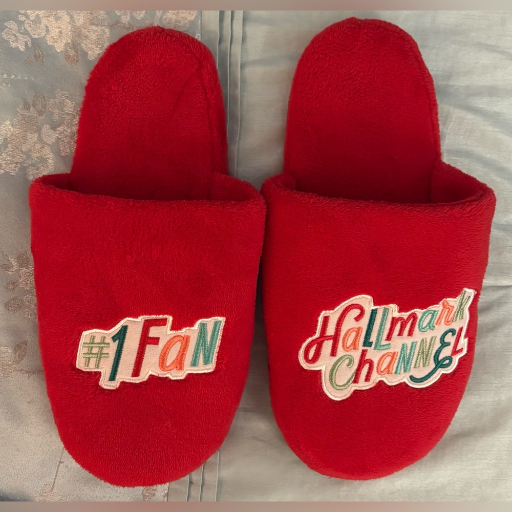 Hallmark Channel House Slippers
